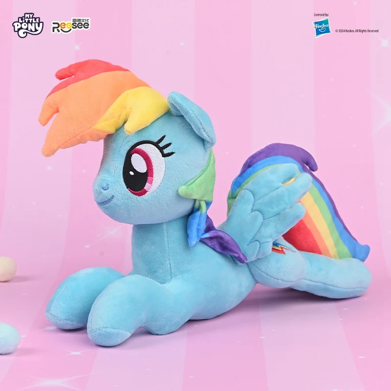 Cute My Little Pony Plush Toys Twilight Sparkle Pinkie Pie Rarity Fluttershy Applejack Rainbow Dash Stuffed Doll Kid Xmas Gift