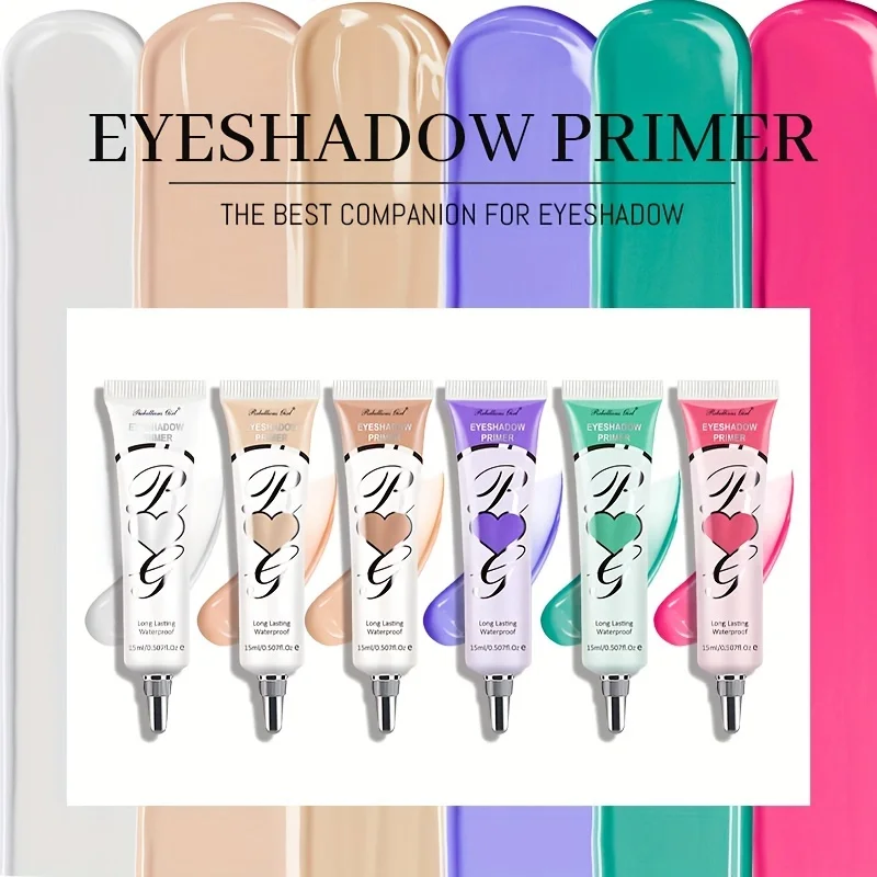 3pcs Matte Eye Shadow Primer Suitable for Oily Eyelid Eye Makeup Base Waterproof and Stain Resistant Durable Cream Liquid Makeup makeup primer primer gel facial primer