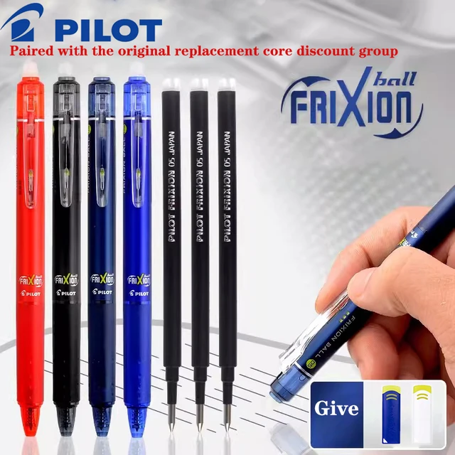 Pilot Frixion Pen Erasable Gel Pen Set 0.5/0.7mm Original Replaceable  Refill Japanese Stationery Office School Writing Supplies - AliExpress