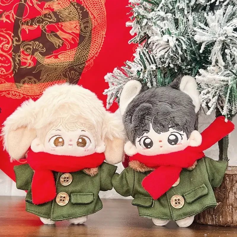 10cm baby clothes, winter coat, cotton doll accessories, changing dolls 4
