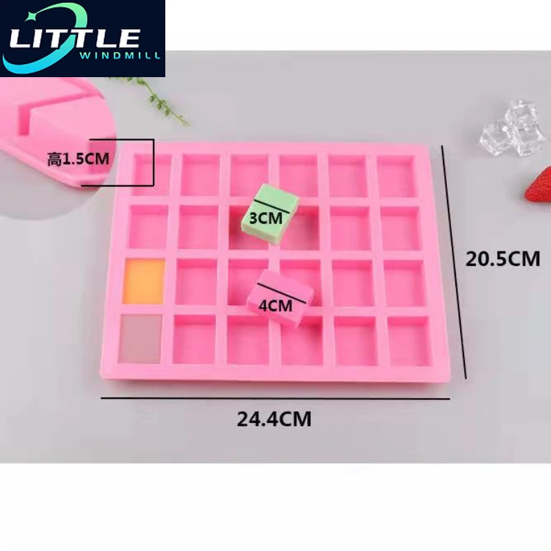 Small Soap Silicone Mold. Silicone Soap Mould.