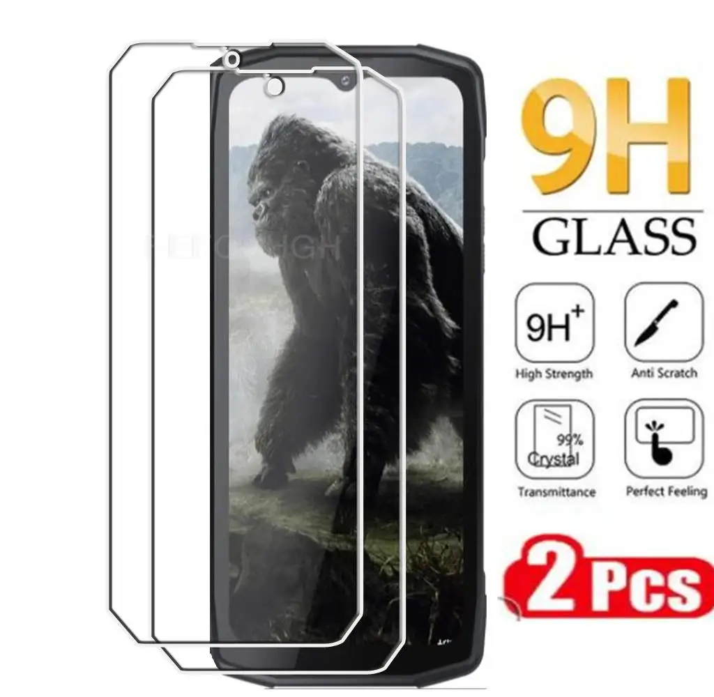 

2PCS Original Protection Tempered Glass FOR Cubot KingKong Star 6.78"CubotKingKongStar Screen Protective Protector Film