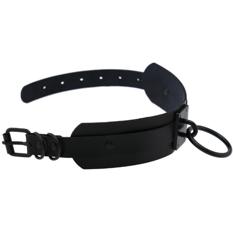 Harajuku Cosplay Rivet Star Punk Rock Gothic Women Collar Sexy PU Leather Heart Cross Spike Hip Hop Bondage Choker Jewelry 1Pc