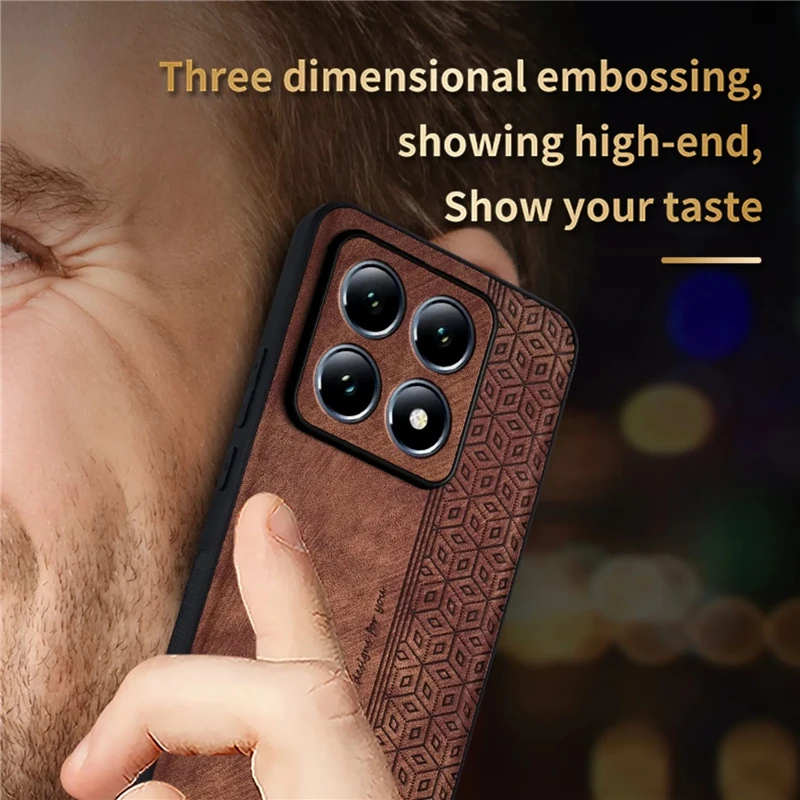 Premium Business Style Leather Phone Case - Shockproof Protective Cover