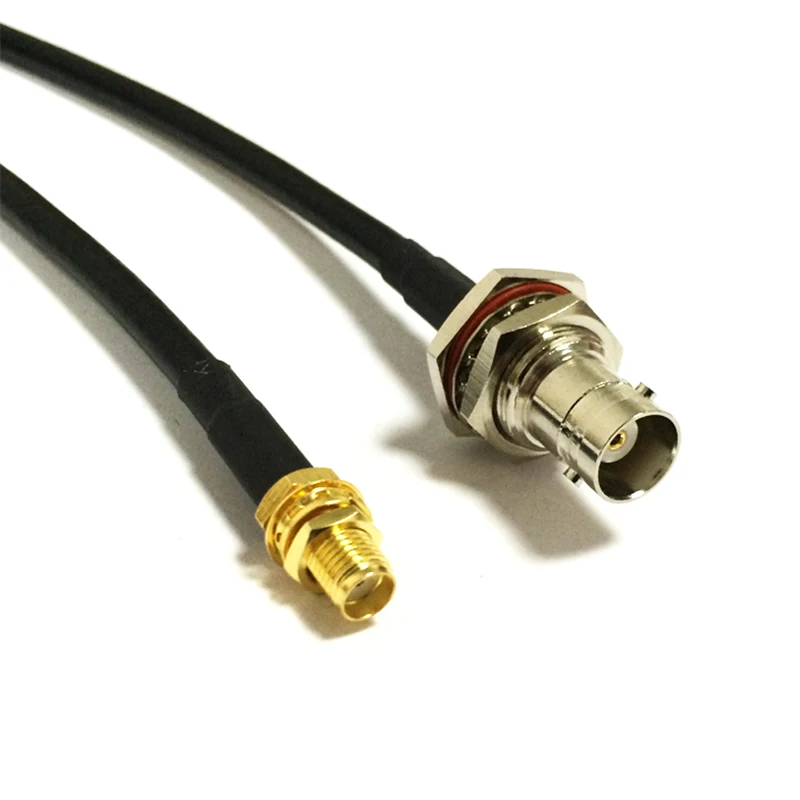 Sma männlich weiblich zu bnc Klinkenst ecker Pigtail Kabel adapter rg58 30cm/50cm/200cm/cm Großhandel neu – Detail 4
