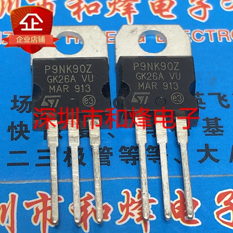 

(5PCS/LOT) P9NK90Z STP9NK90Z TO-220 900V 8A New Original Stock Power chip