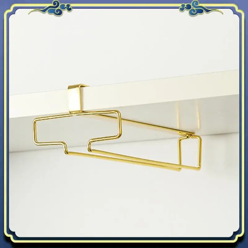 Latest Wine Glass Rack, Under Cabinet Metal Wine Glass Holder, Stemware Rack, Hanging Stroage Rack Organizer