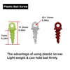 Carp Bait Screws With Ring Mirco Swivel Carp Bait For Carp Ronnie Rig Zig Chod Boilies Screws Carp Hiar Rig Terminal Tackle 5