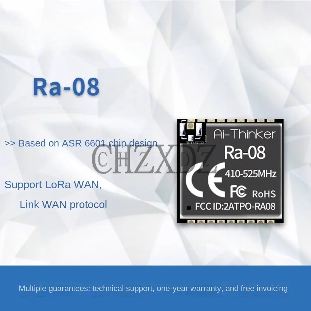 

100% Original LoRaWAN RF Module ASR6601Built In Chip With Built-in MCU 470MHz External Antenna Ra-08