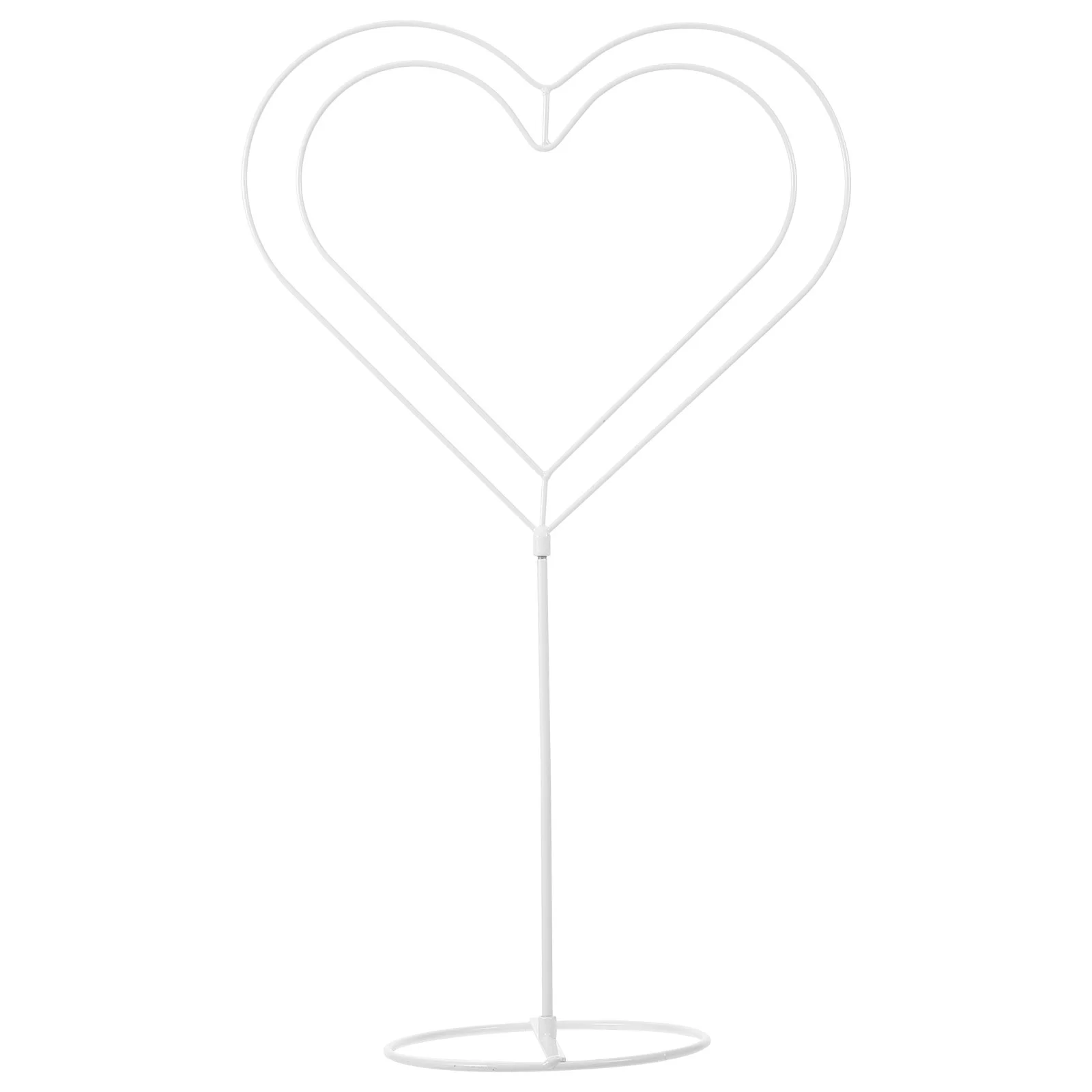 

Heart Table Decorations Centerpiece Beads Bouquet Making Stand Wedding Table Craft