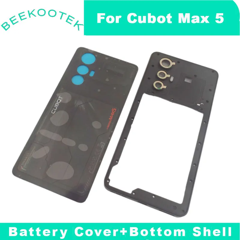 Premium Replacement Battery Cover and Frame for Cubot Max 5 Smartphone