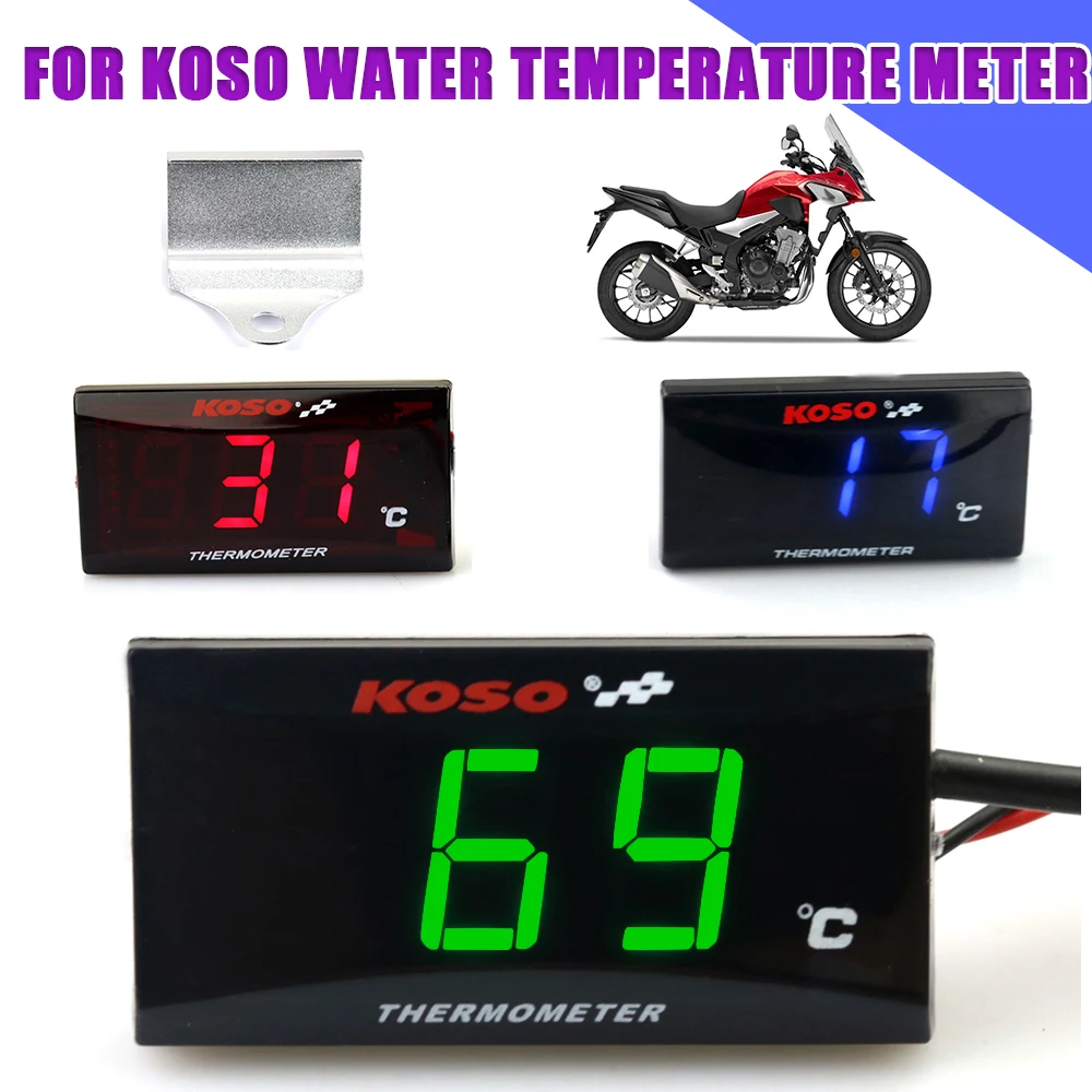 Motorcycle KOSO Water Temperature Mini Meter For XMAX250 300 NMAX CB