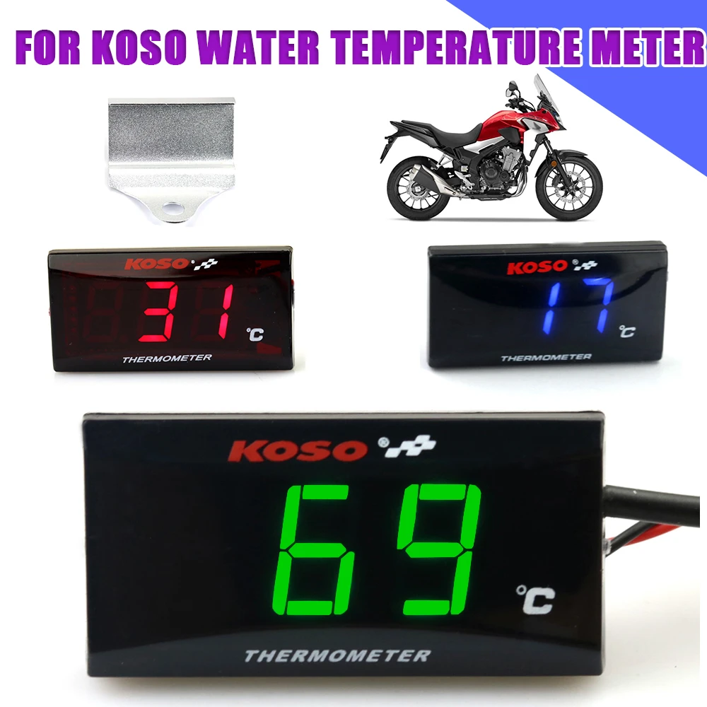 Motorcycle KOSO Water Temperature Mini Meter For XMAX250 300 NMAX CB