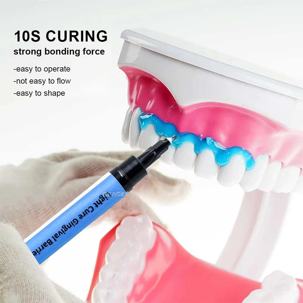 Dental Composite Light Curing Gingival Barrier /Dental Gum Dam Gum Protector Gel 3ML Professional Protective agent