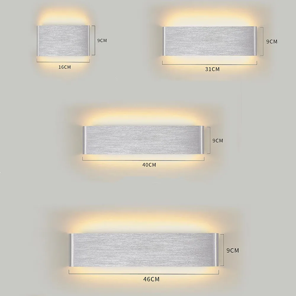 Led Wall Sconce Light 2.4G Bluetooth Remote Control Dimmable Wall Lamp AC170-245V Living Room Bedroom Indoor Light Fixture led light,led wall lamp,wall light