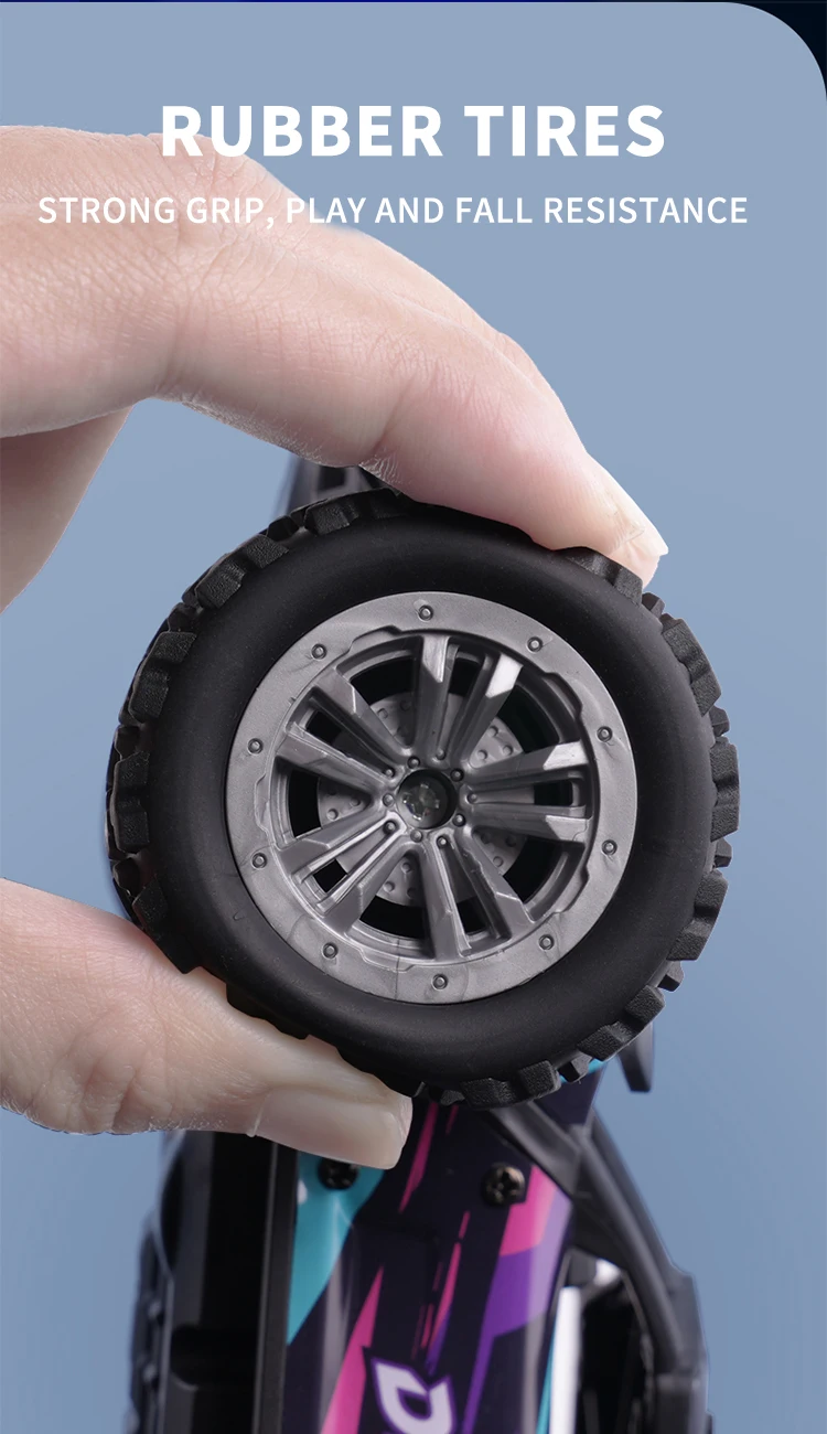 2.4G Remote Control Cars Rc Car Electric Led Lights 4Wd Stunt Climbing Cars With Spray Toys For Boys Kids Children Gift