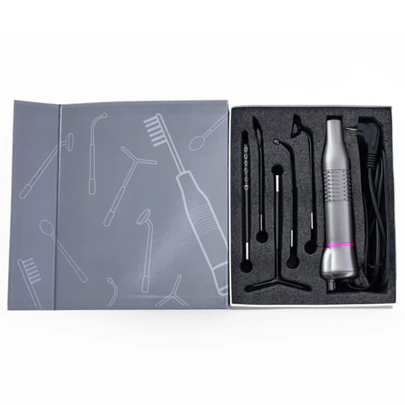 GESS Skin Massage Wand-Portable High Frequency Skin Massage Machine with 5 Wands &ndash; Boost Your -US PLUG skin therapy wand