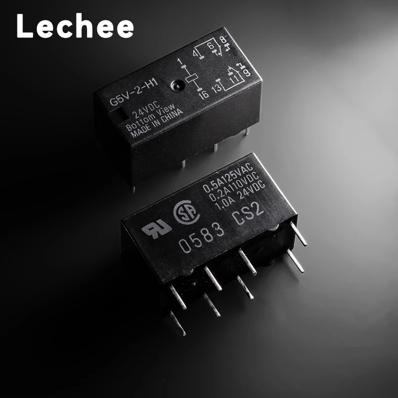 2-Piece Set: Versatile Low Signal Relay with Multiple Voltage Options