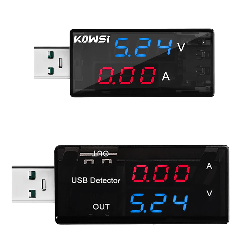 Testeur D'Alimentation USB Voltmètre Ampèremètre - Contrôleur Chargeur Puissance