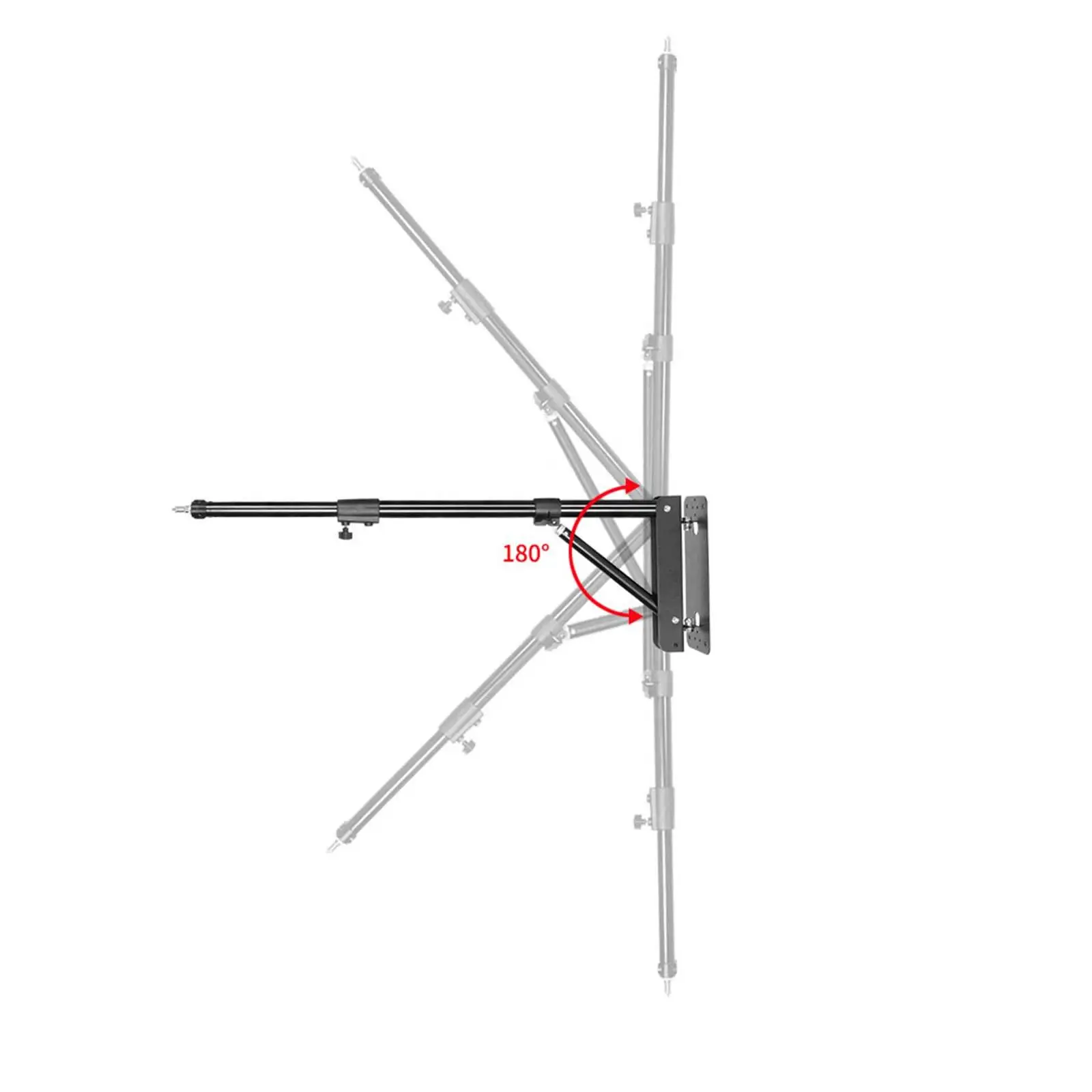 Wall Mount Boom Arm Simple Installation Lightweight Video LED Light