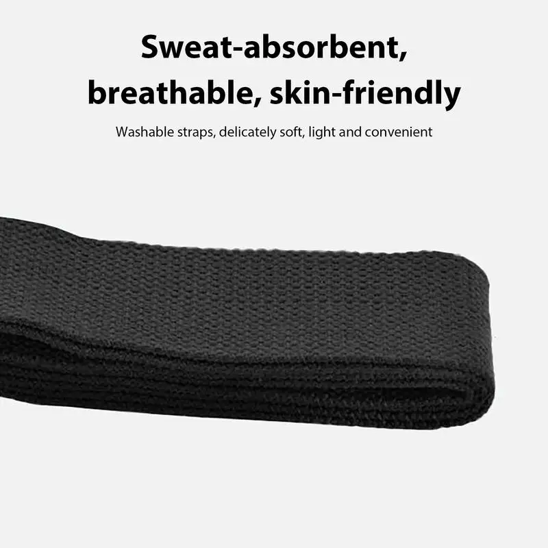 Adjustable Yoga Mat Strap Yoga Mat Bundle Strap Shoulder Straps Sports Stretch Floor Storage Carrying Black