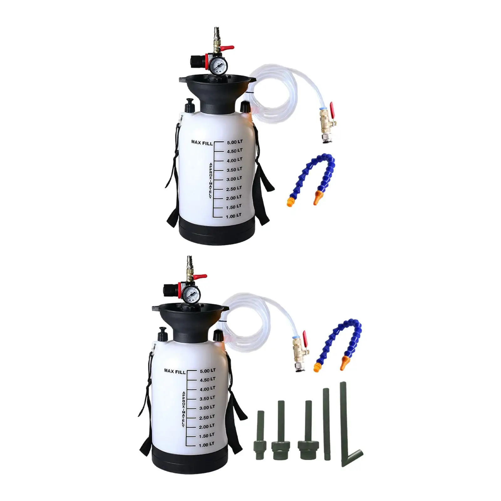 5L Pneumatic Oil Tank Automotive Car Transmission Fluid Pump Refill System