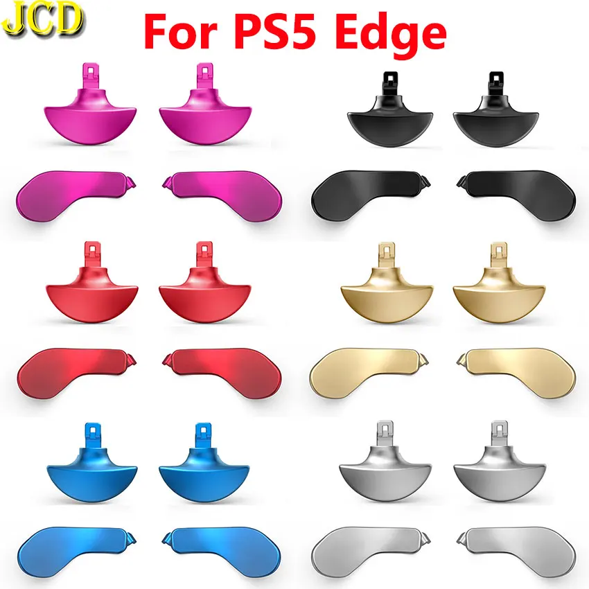 

JCD For PS5 Edge Elite Controller 4 in 1 Metal Back Key Handle Paddles Cap Replace Accessories