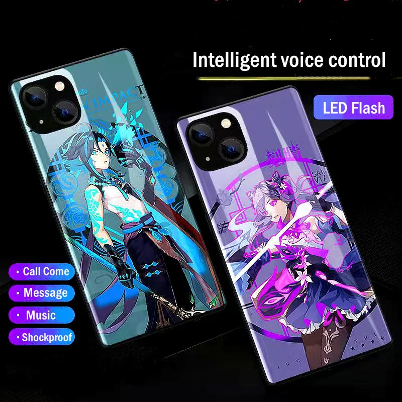 

Чехол для Moto G30 G60 G20, Moto G9, G8, Play, G9 Plus, G8, со светодиодной подсветкой, противоударный, усиленный