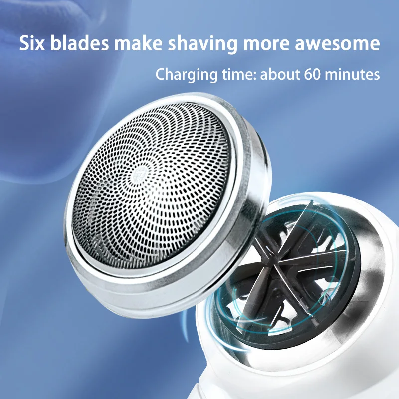 Xiaomi Electric Shaver Portable Wet And Dry Use Razor Man Travel Attire Rechargeable Shaver Type C Charging Shaving Tool Machine 5
