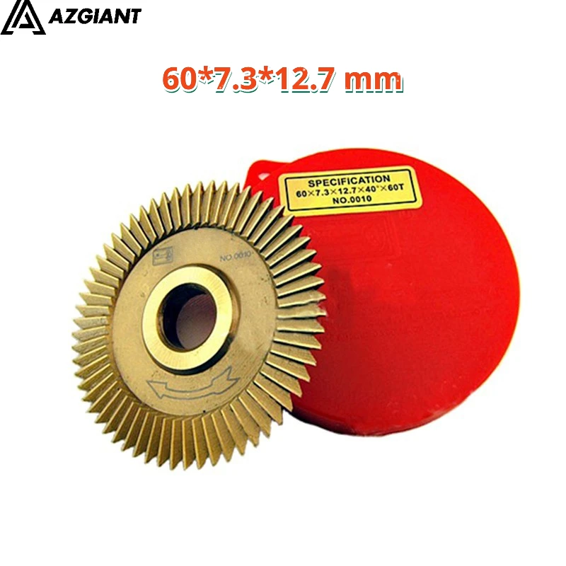 Key Blade Cutting Tool 60*7.3*12.7 mm Blade For Wen Xing Key Machine