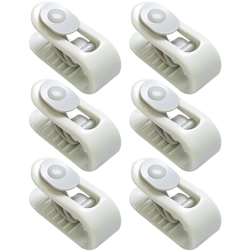 

6pcs Quilt Fixing Clips Household Fastener Quilt Fixed Clips Mattress Sofa Sheet Holder Buckle Household Fastener Quilt Fixed