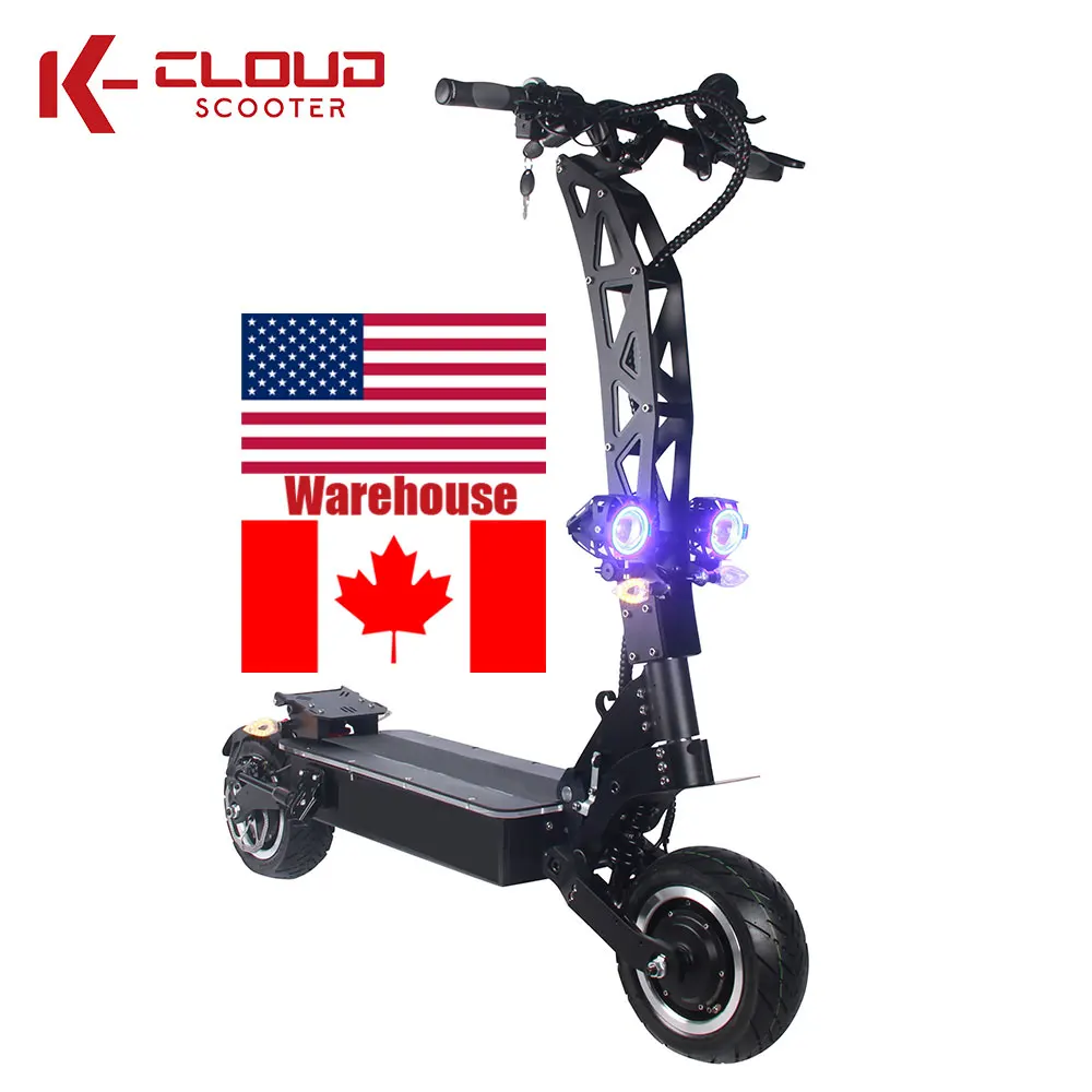 CLOUD E8P Fastest 100KM/H Seat E Scooter 7000W Dual Motor Scooter Electrique Electric Scooter manufacturer 48v electric scooter 5000w dual motor trotinette electrique 12 inch two wheel e scootercustom