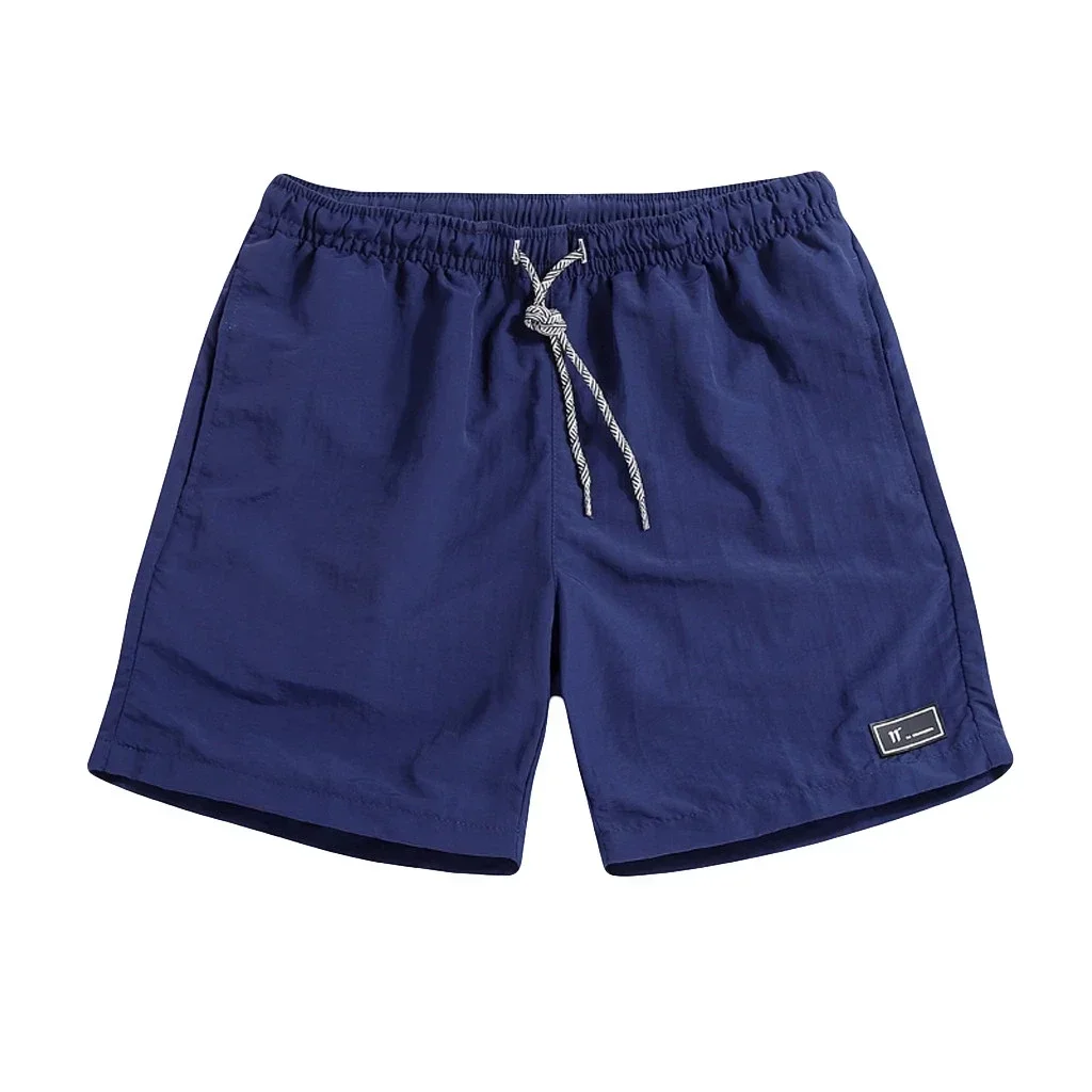 Shorts Men Summer Large Size Thin Fast-drying Beach Trousers Casual Sports Short Pants swim trunks mens fitness shorts