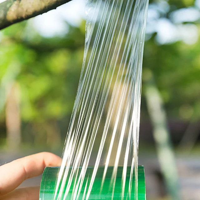 Oltó Szalag Kerti Szerszámok Gyümölcsfa Secateurs Ágazat Ág Kertészet Kötő Öv Pvc Nyakkendő 100M / 1 Tekercs - Image 4