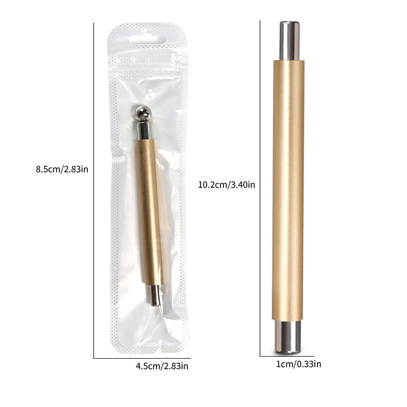 Strumento magnetico doppia punta per smalto cat eye con sfera_voghion.com