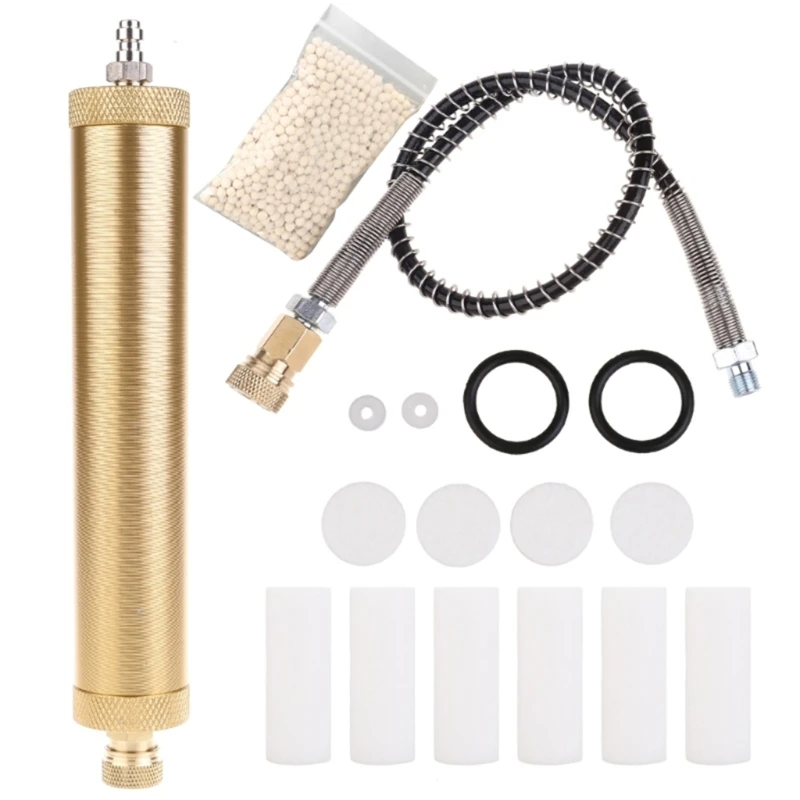 

Professional Air Compressor Water Separator set High Pressure Filter for Diving