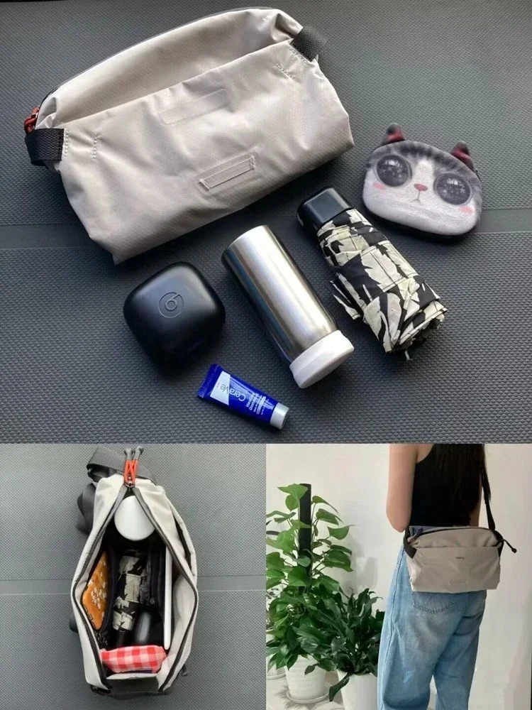 Männer Umhängetasche Brusttasche Lite Sling 7L Leichtes Design Outdoor Casual Umhängetasche für Frauen Umhängetasche 2026 – Detail 2