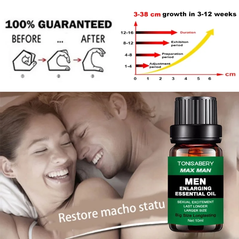 Increase Massage Essential Oils Penies Enlargment Oil For Men Enhance Dick Erection Penis Growth Thickening Oil Enlarge Big Cock