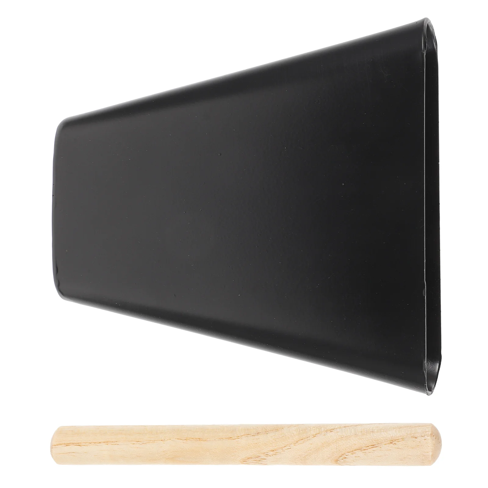 

Cowbell Bass Stick Kids Percussion Instrument Drum Beater Children Cheering Bell Metal Balck Noise Maker