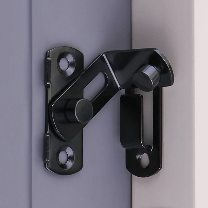 Lot De 2 Verrou De Porte Coulissante En Acier Inoxydable Serrure De Porte à Loquet à Bascule