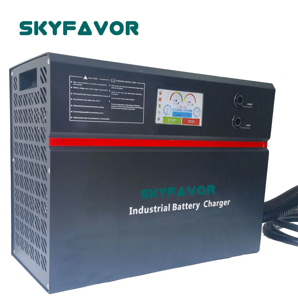 

Custom professional 36v forklift battery charger 36V 100A stable fast automatic 36 volt 100 amp high power forklift charger