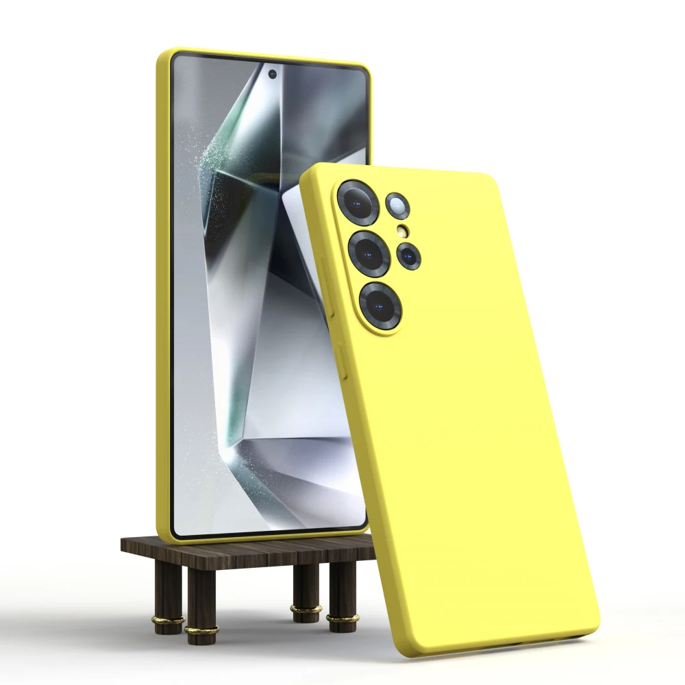 Soft Liquid Silicone Ultra-Thin Shockproof Phone Back Cover