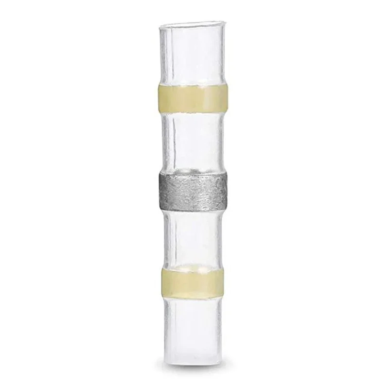 Solder Ring Terminal 50pcs Mount Solder Ring Heat Shrink Intermediate Connection Terminal Heat Shrink Tube terminal connector