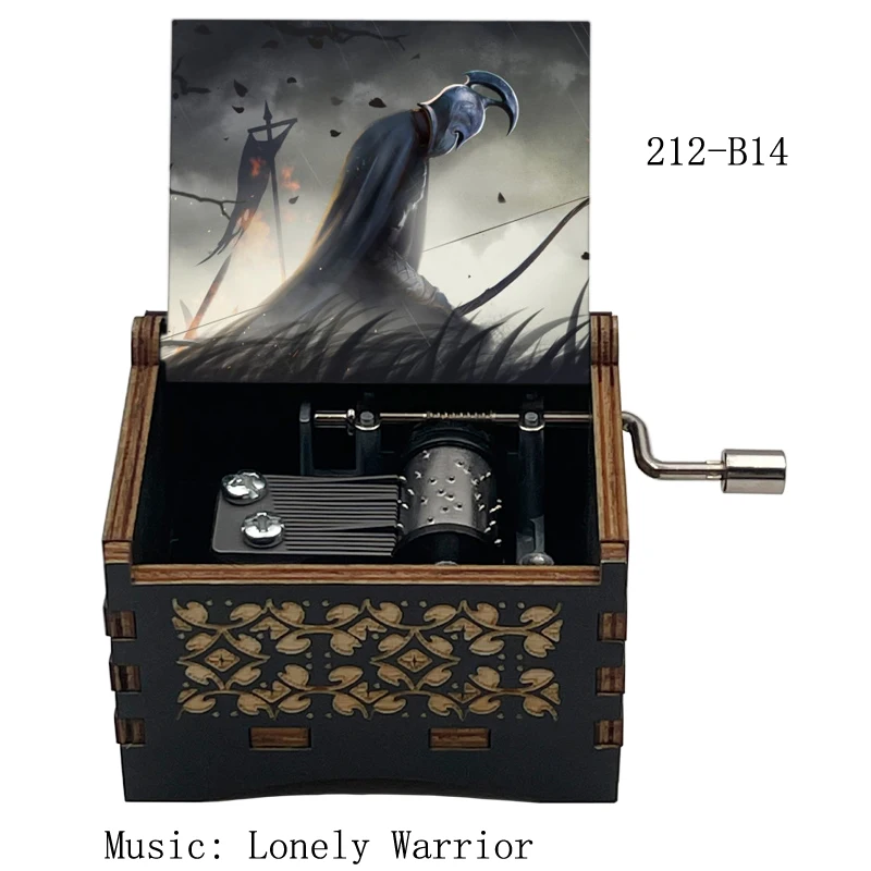 Lonely Warrior Hero Game Music Box Anime Main Theme Chinese Version Musical Gift for Fans Friends Birthday Party Decoration