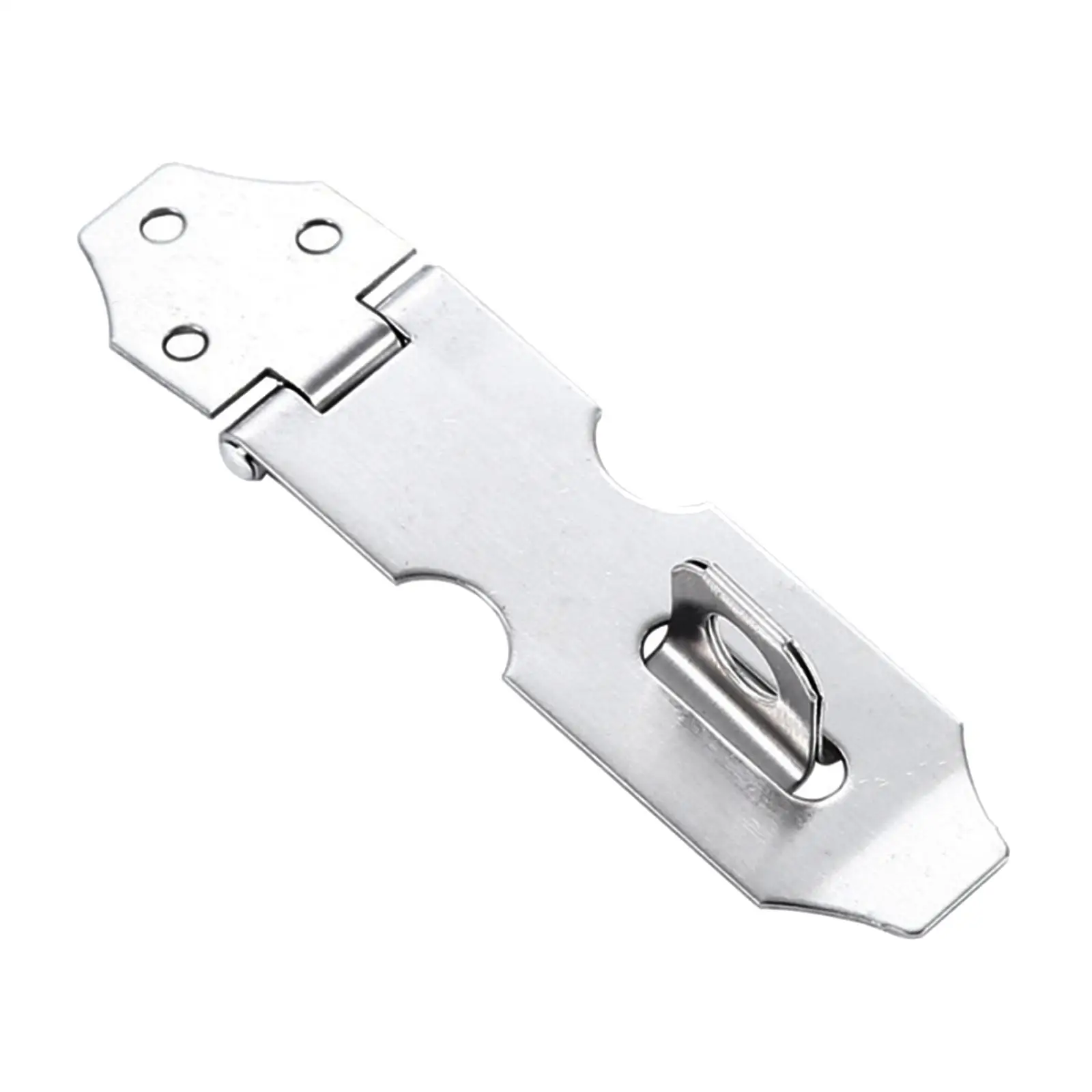 Door Lock Hasp Latch, Padlock Hasp Latch, Stainless Steel Packlock Clasp Hasp, Security Door Clasp for Shed