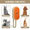 Steam Brush Cat Brush Cats Vaporizer Pet Hair Brush Remover Pets Cleaning Steamy Spray Massage Comb 3in1 Grooming Supplies 5