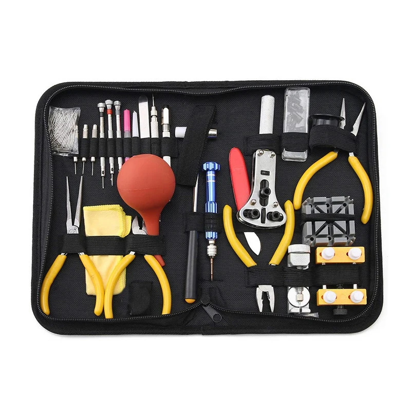 Senior Watch Repair Tool Kits Watch Link Pin Remover Case Opener Spring Bar Remover Movement Lid Opener Pry Kits