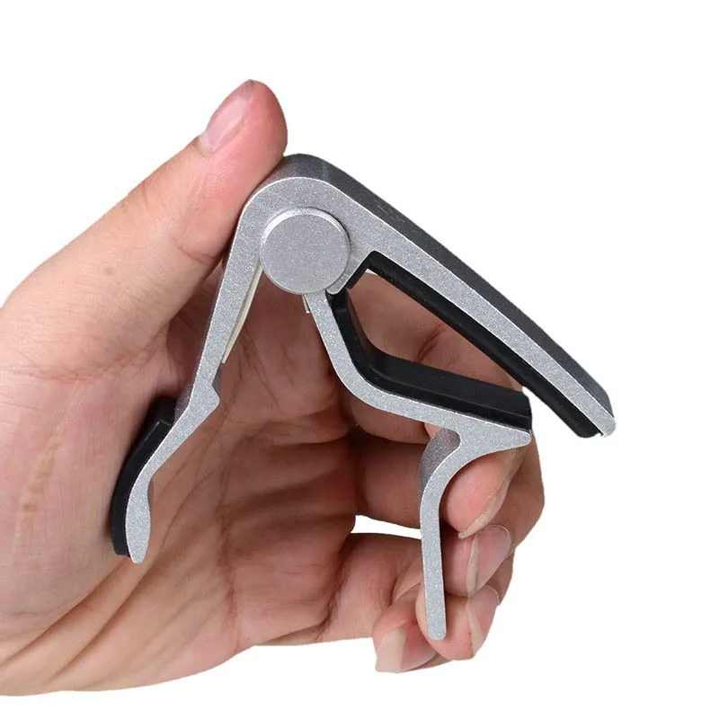 Universal Capo Guitar Accessories Quick Change Clamp Key Aluminium Alloy Metal Acoustic Classic Guitar Capo for Parts guitar capo