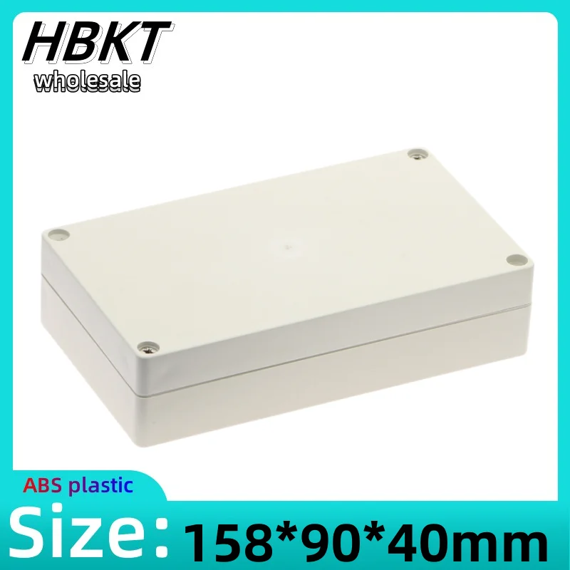 Electrical Junction Box Electrical Box Electronic Enclosure Case 1pcs 158 x 90 x 40mm Electronic ABS Plastic DIY Junction Box Enclosure Case Beige Wire Junction Boxes