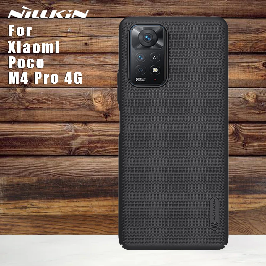 

Чехол Nillkin Матовый для Xiaomi Poco M4 Pro 4G, защитная задняя крышка для Xiaomi Poco M4 Pro 4G NFC